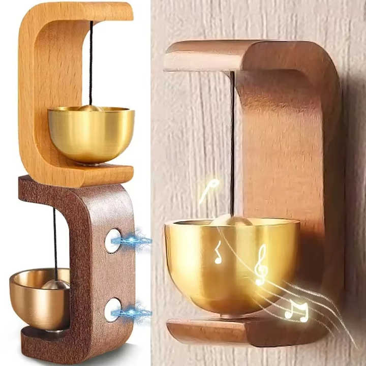 SoriBell™ – Korean-Inspired Wooden Entryway Chime