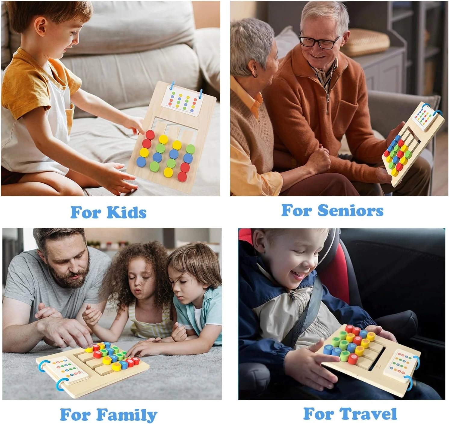 ColorLogic™ Montessori Puzzle Board – Fun & Learning Combined