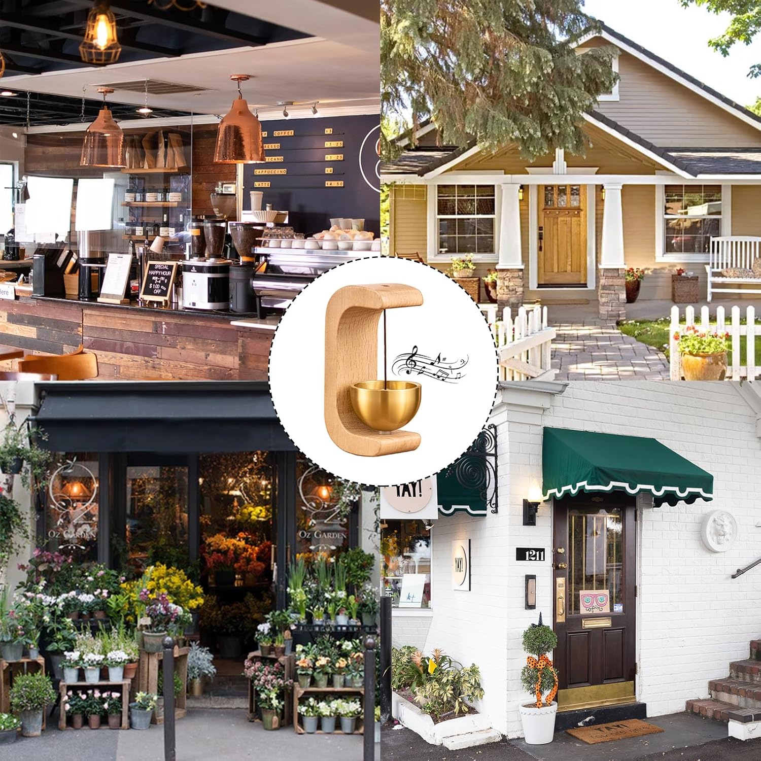 SoriBell™ – Korean-Inspired Wooden Entryway Chime