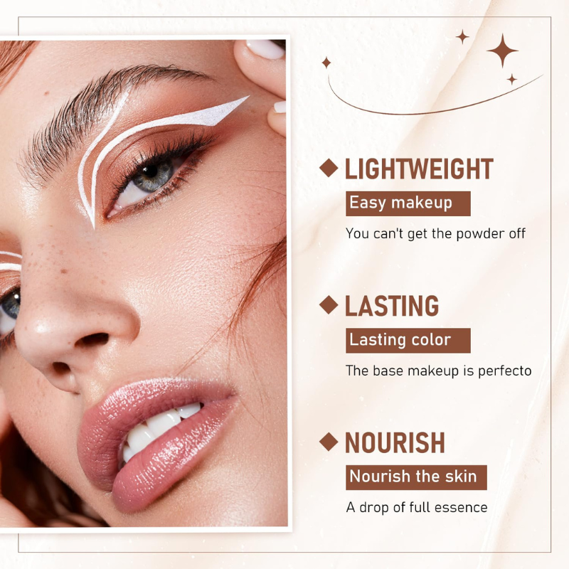 Aleumdaum μλ¦λ€μ - Korean 2 in 1 Glass Skin Foundation Stick (Imported Skincare)