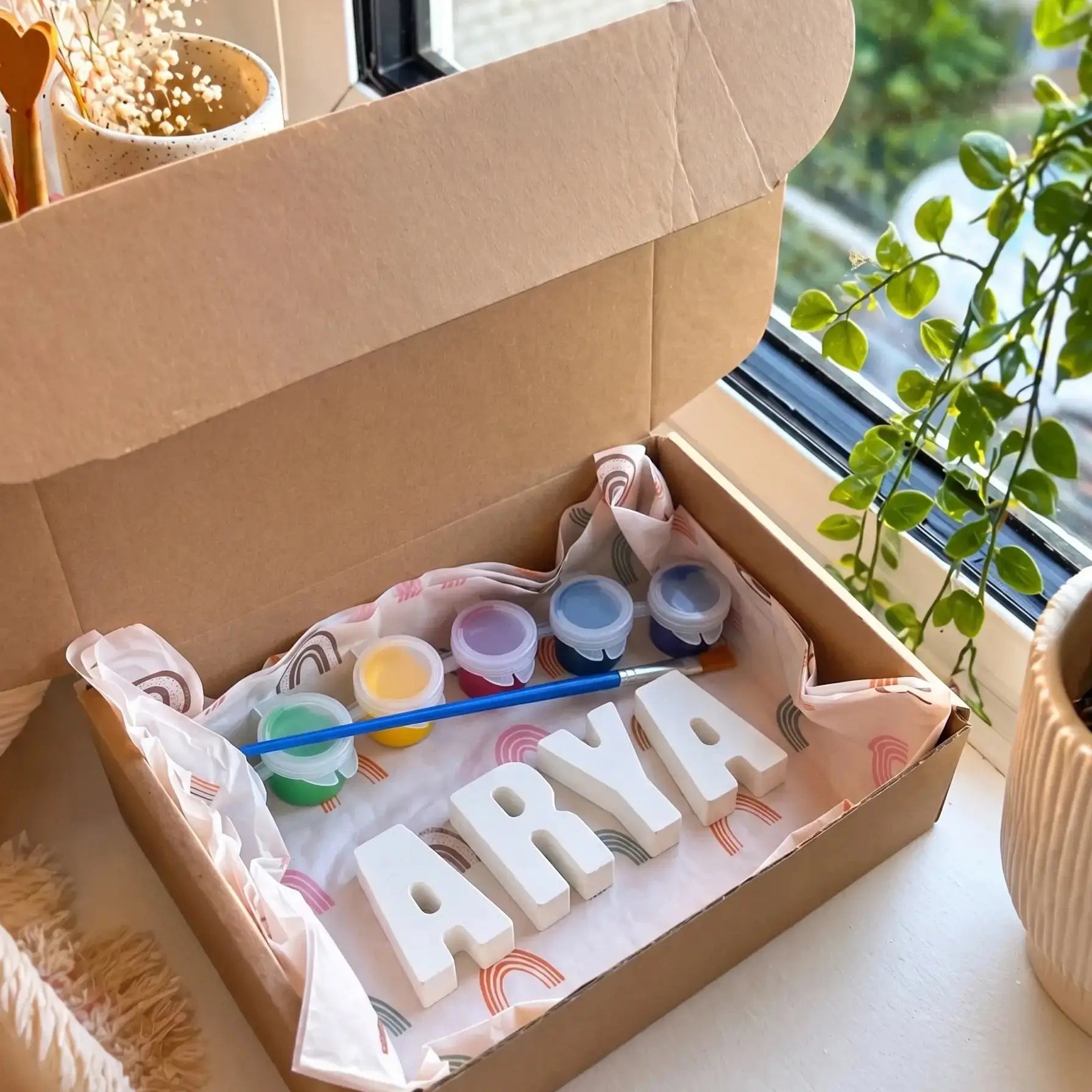 PaintMyName (DIY craft for kids)