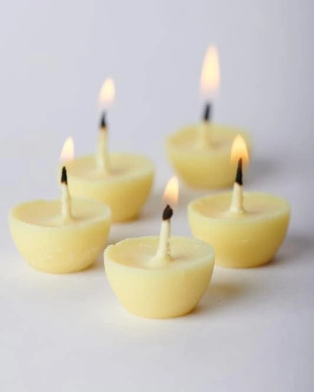 Amrit Jyoti™ - A2 Pure Cow Ghee Batti (Wicks) [100% Wax-Free]