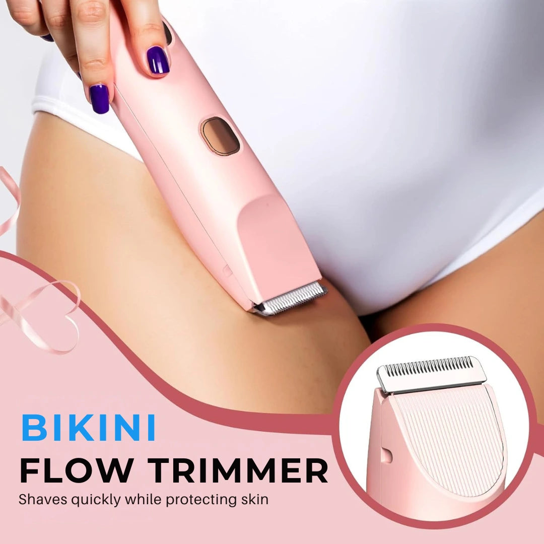 Flow™- 2 in 1 Bikini Trimmer (Rechargeable & Waterproof IP67 Rated)