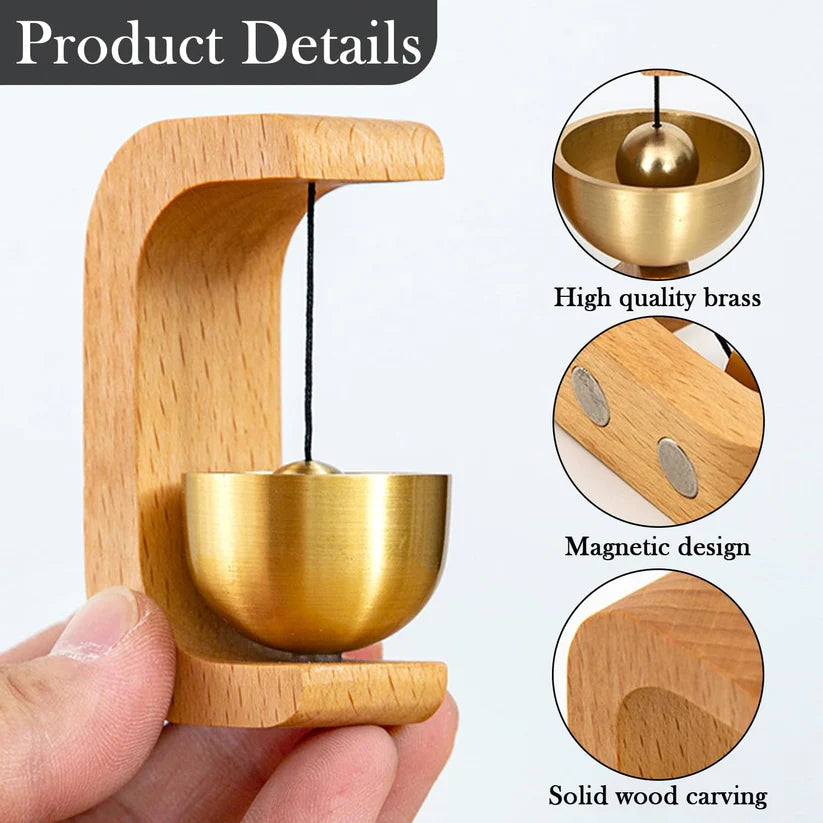 SoriBell™ – Korean-Inspired Wooden Entryway Chime