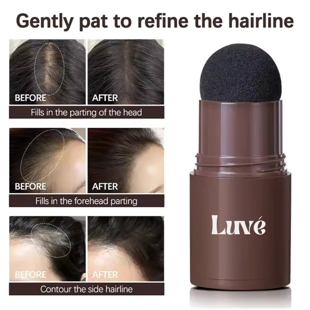 Luvé Natural Hair Touch – Instant Hairline & Root Perfecting Powder (For Men & Women)