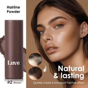 Luvé Natural Hair Touch – Instant Hairline & Root Perfecting Powder (For Men & Women)