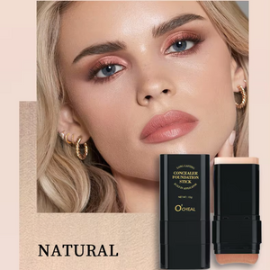 Aleumdaum 아름다움 - Korean 2 in 1 Glass Skin Foundation Stick (Imported Skincare)