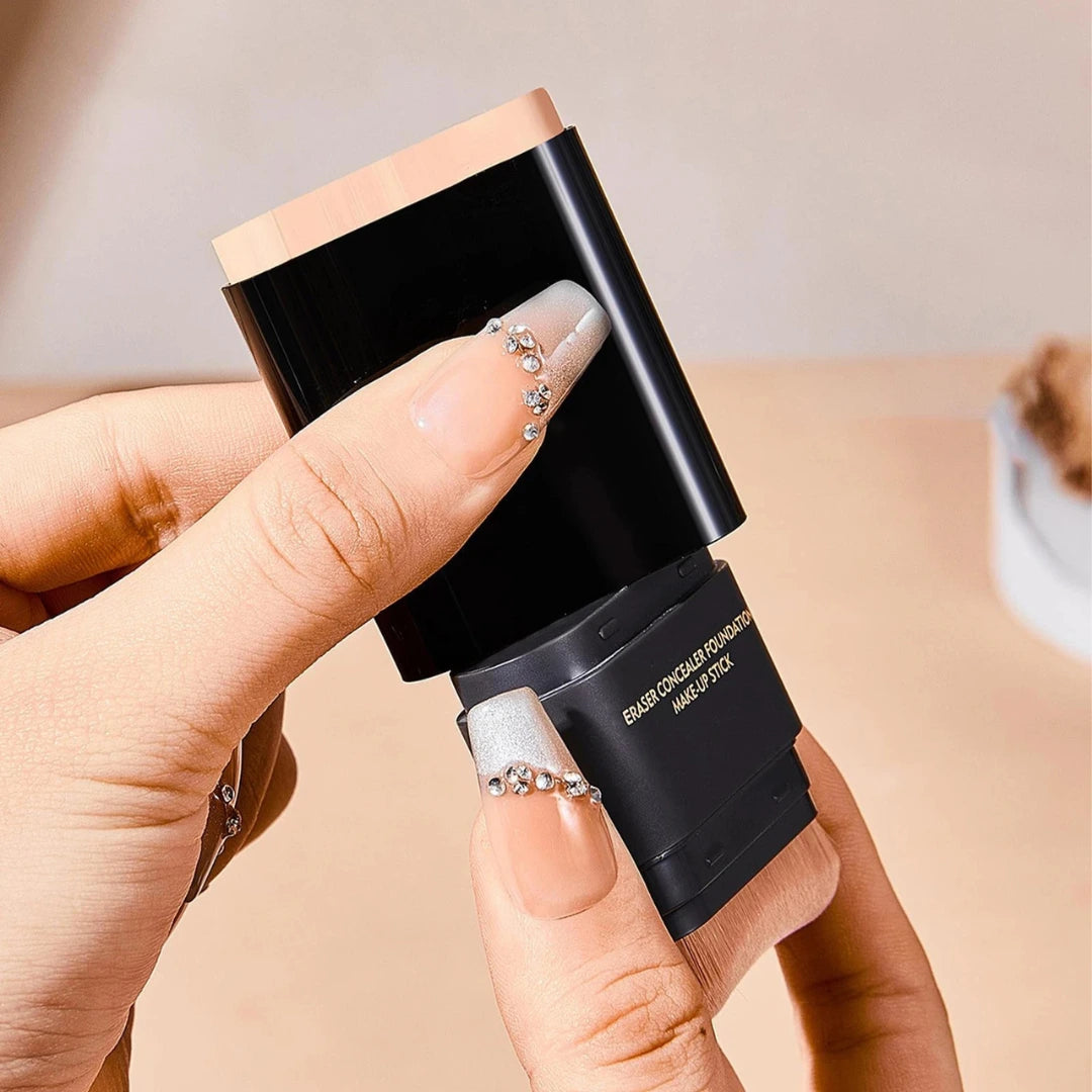 Aleumdaum 아름다움 - Korean 2 in 1 Glass Skin Foundation Stick (Imported Skincare)