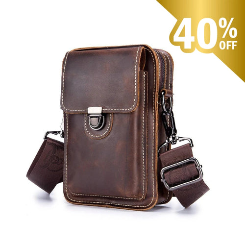 Alfred Crossbody Messenger Bag™ [100% Genuine Leather]