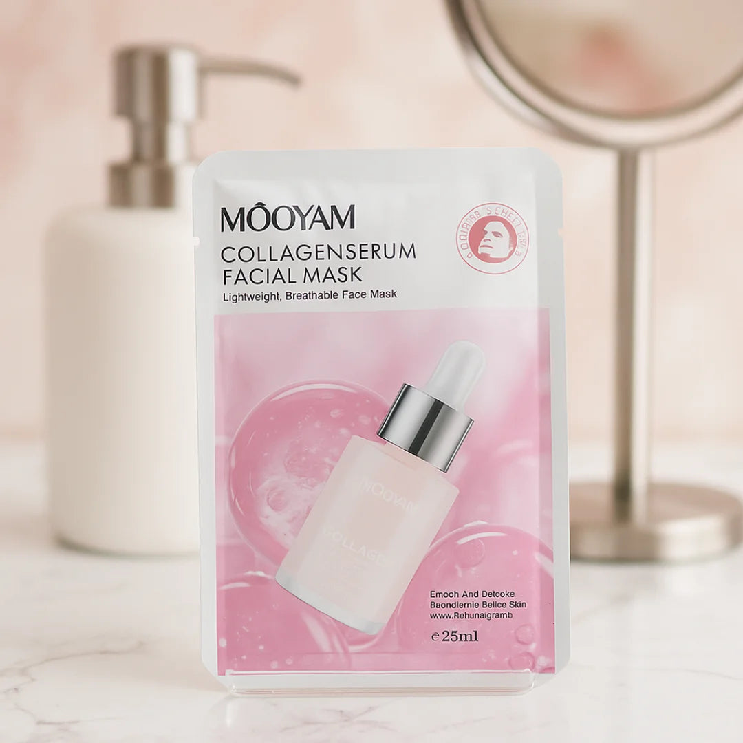 Moyami (모야미) Korean Breathable Sheet Mask- Pack of 5 [IMPORTED SKINCARE]