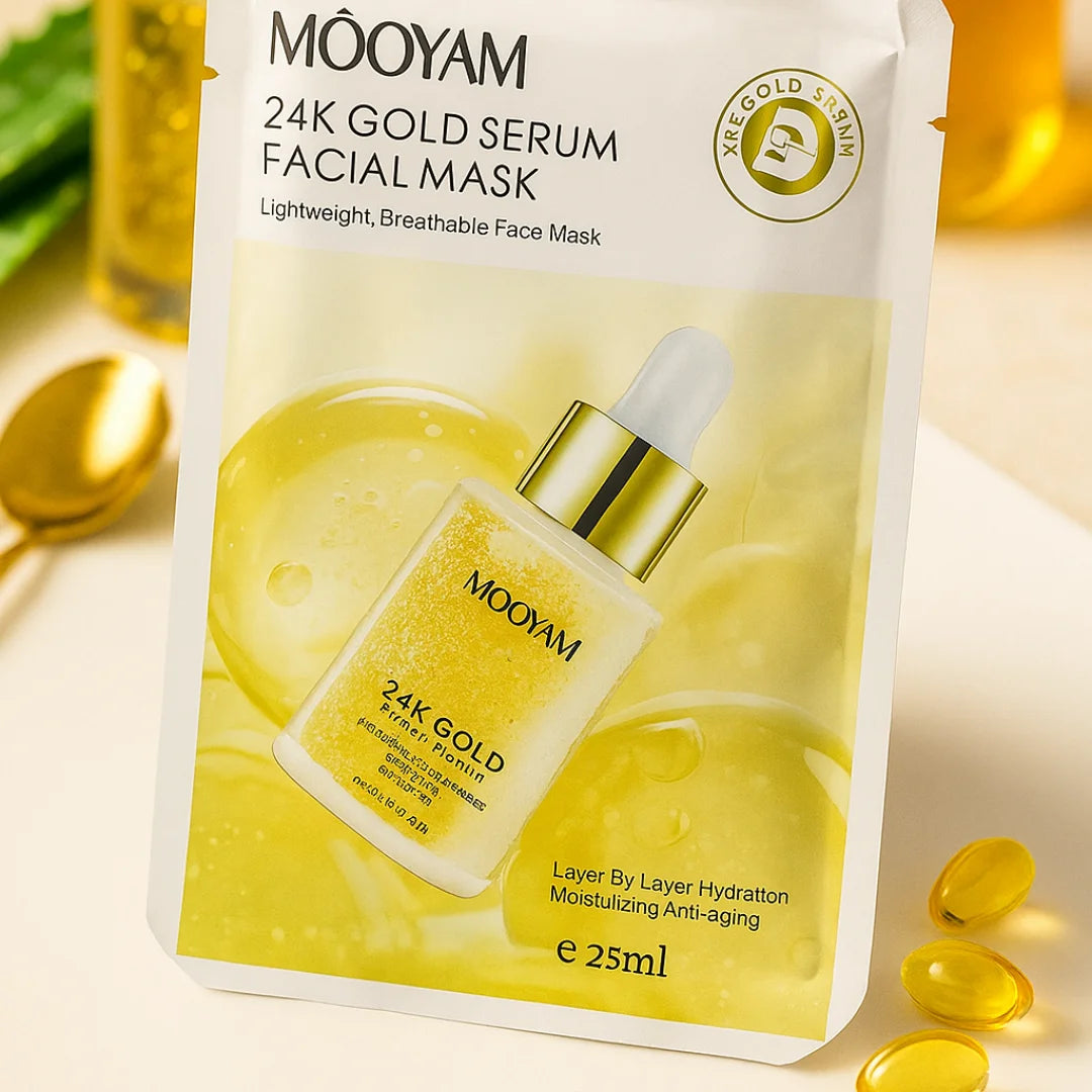 Moyami (모야미) Korean Breathable Sheet Mask- Pack of 5 [IMPORTED SKINCARE]