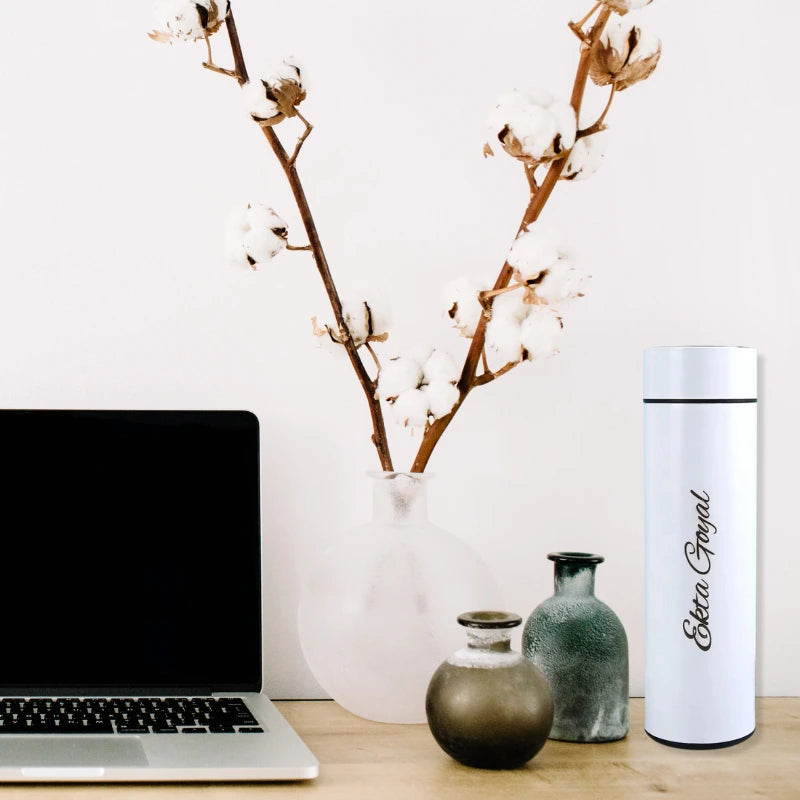 Personalized Water Bottle with Temperature display