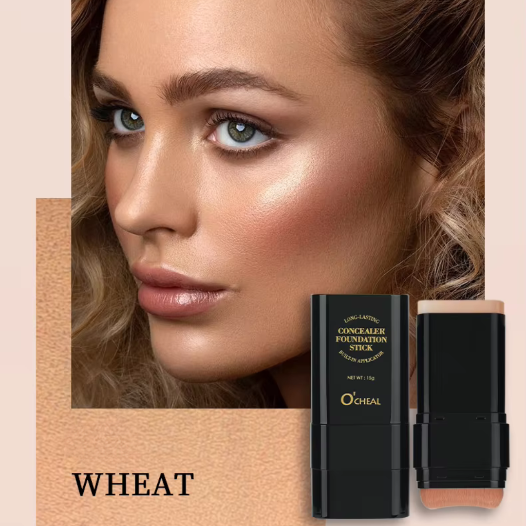 Aleumdaum 아름다움 - Korean 2 in 1 Glass Skin Foundation Stick (Imported Skincare)