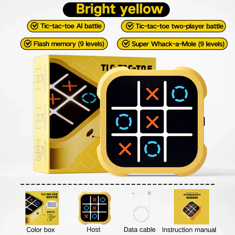 SmartTac™ Electronic tic-tac-toe™ - Interactive Focus & Learning Game for Kids