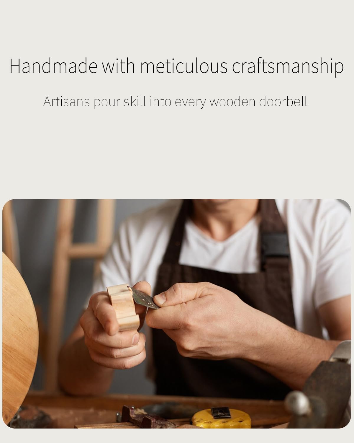 SoriBell™ – Korean-Inspired Wooden Entryway Chime