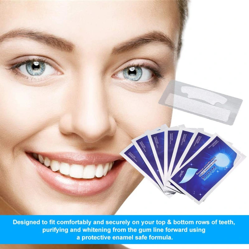 MiChae™ (미채)- Korean Teeth Whitening Strips Kit [28 pcs in 1 pack]