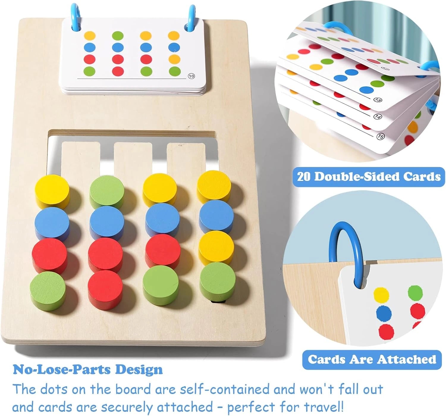 ColorLogic™ Montessori Puzzle Board – Fun & Learning Combined