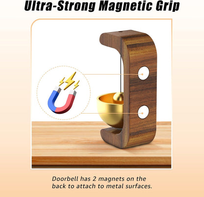 SoriBell™ – Korean-Inspired Wooden Entryway Chime