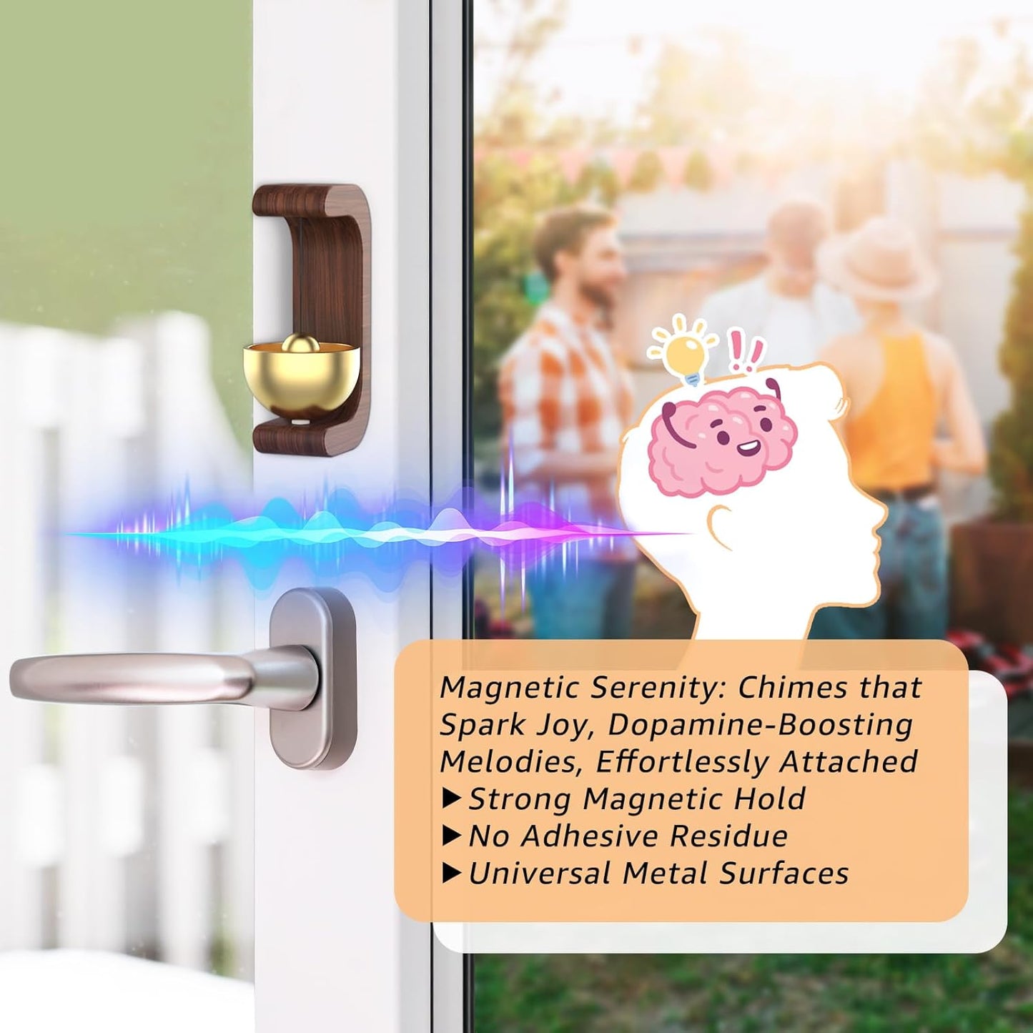 SoriBell™ – Korean-Inspired Wooden Entryway Chime