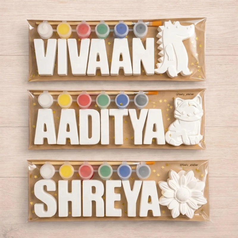 PaintMyName (DIY craft for kids)