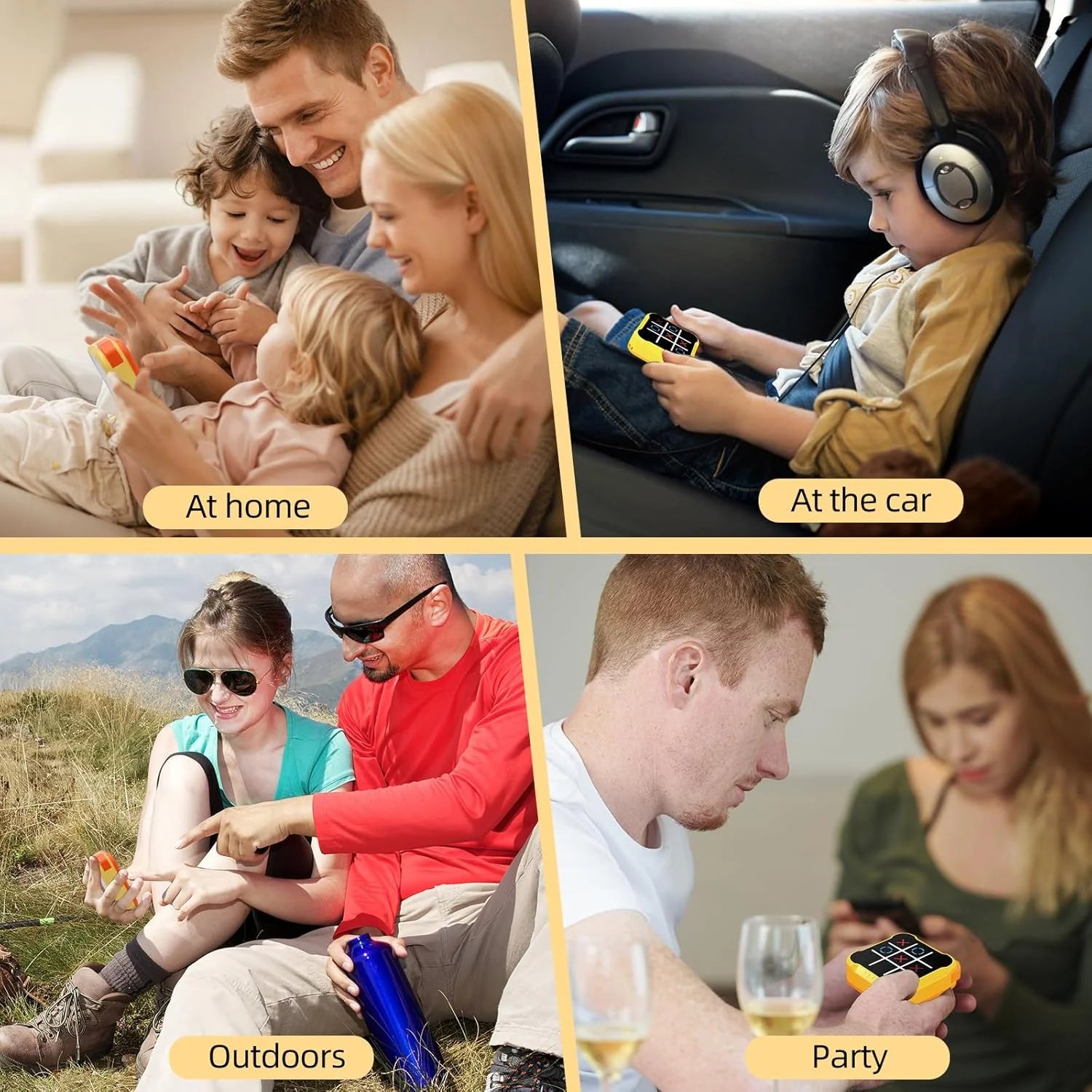 SmartTac™ Electronic tic-tac-toe™ - Interactive Focus & Learning Game for Kids