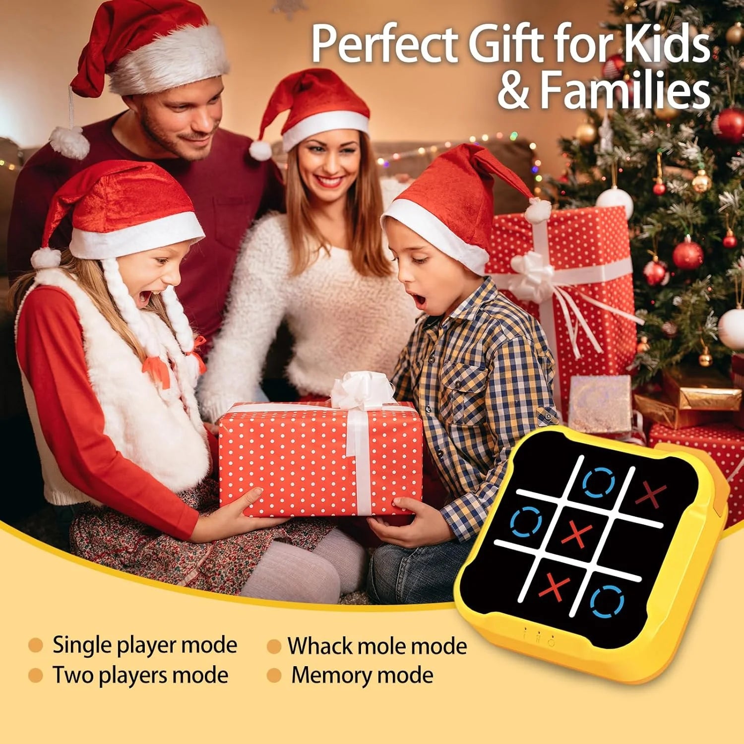 SmartTac™ Electronic tic-tac-toe™ - Interactive Focus & Learning Game for Kids