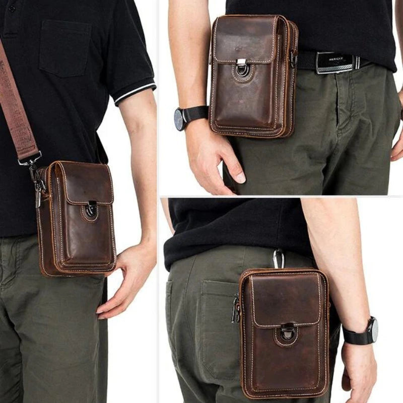 Alfred Crossbody Messenger Bag™ [100% Genuine Leather]