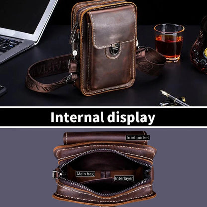 Alfred Crossbody Messenger Bag™ [100% Genuine Leather]