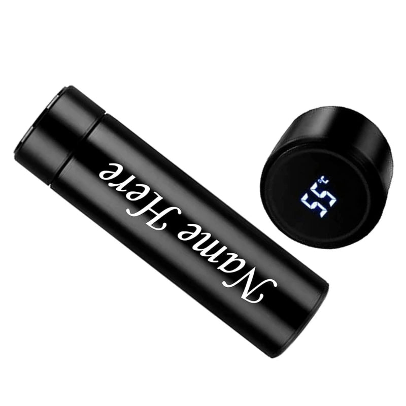 Personalized Water Bottle with Temperature display