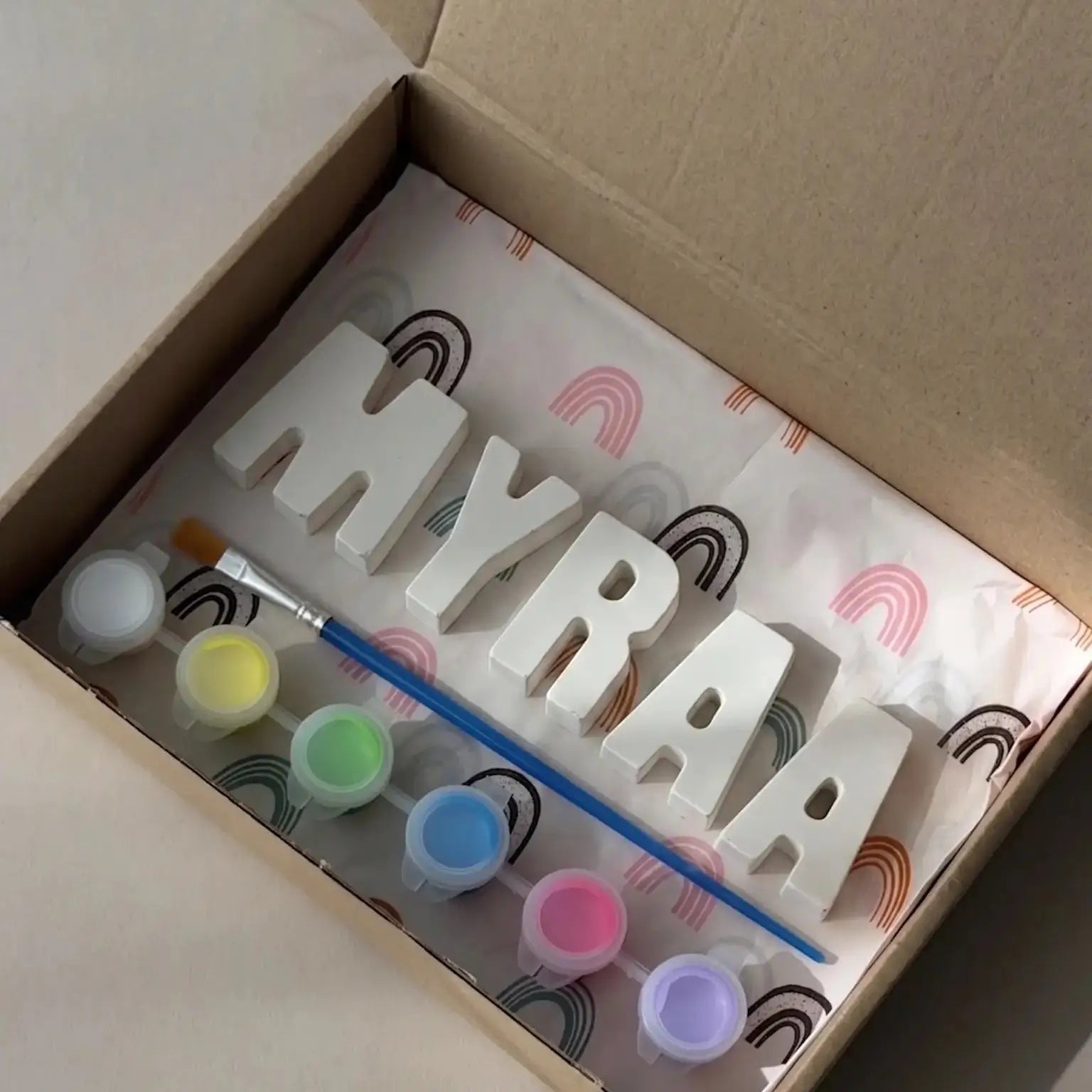 PaintMyName (DIY craft for kids)