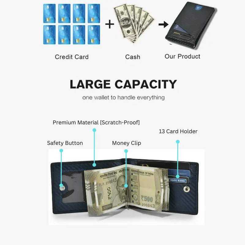 large capacity money clip